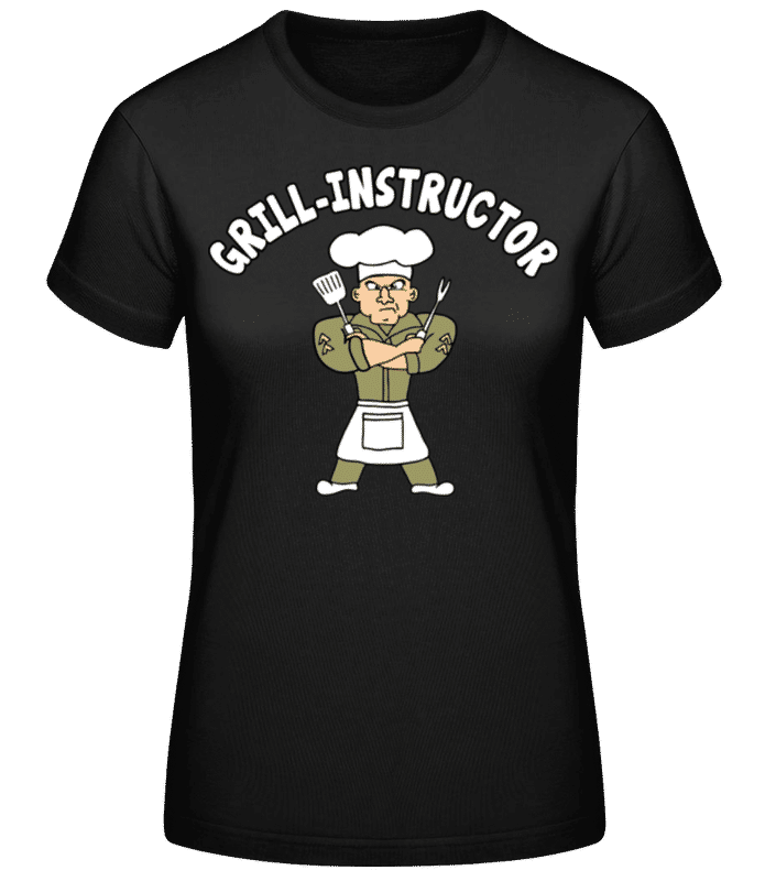 Vorschau: Grill Instructor - Frauen T-Shirt B&C - Schwarz - Vorne