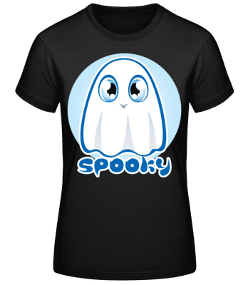 Spooky - Camiseta básica de mujer - Negro - delante