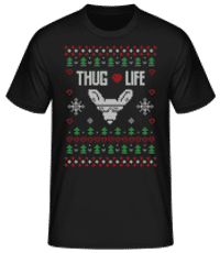 Thug Life - T-shirt standard Homme - Noir - Devant