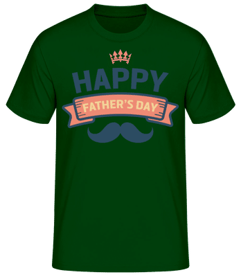 Happy Fathers Day Res - Pánske basic tričko - Bottle green - Predné