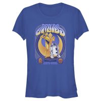 Star Wars - C-3PO Droids Gig - Mujeres Camiseta - Azul real - delante