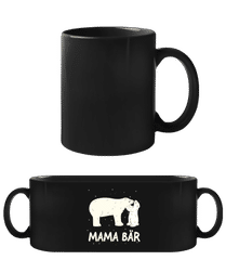 Mama Bär · Schwarze Tasse