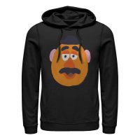 Pixar - Toy Story - Mr. Potato Head Mr. Potato Big Face - Unisex Sudadera con capucha - Negro - delante