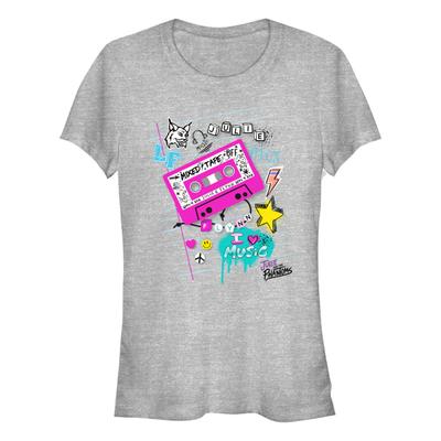 Netflix - Julie And The Phantoms - Tape Deck School Page - Mujeres Camiseta - Gris moteado - delante