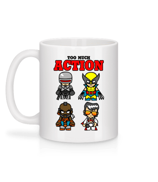 Preview: Action - Mug - White - Back
