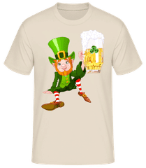Irish Beer Logo Man · Men's Basic T-Shirt