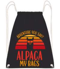 Adventure You Say - Gym bag - Black - imagedescription.FrontImage