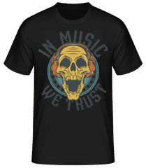 In Music We Trust · Men's Basic T-Shirt