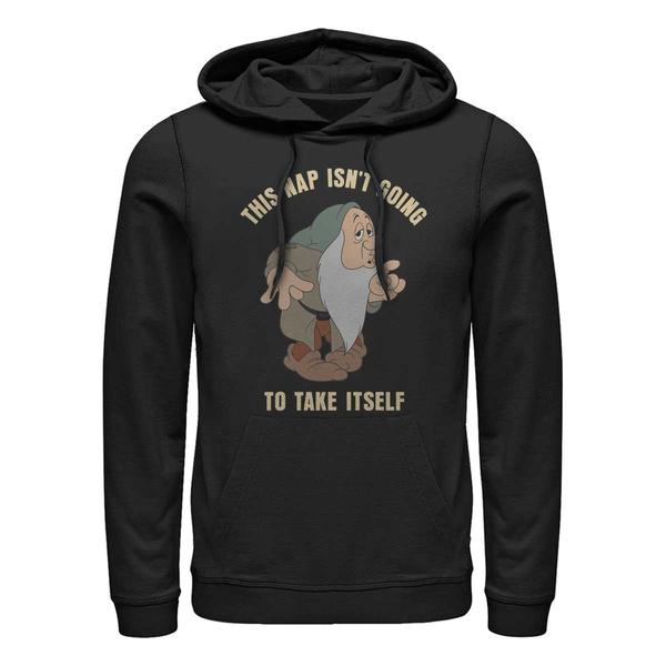 Aperçu: Disney - Blanche-Neige et les Sept Nains - Dřímal Nap Taker - Unisex Sweat à capuche - Noir - Devant