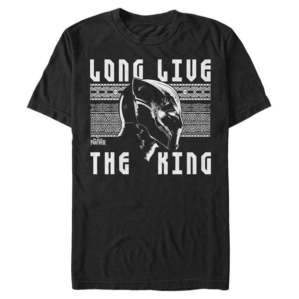 Aperçu: Marvel - Black Panther - Black Panther Urban Panther Lives - Homme T-shirt - Noir - Devant
