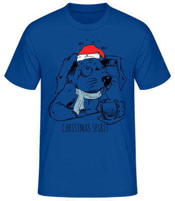 Weihnachtszeit - Männer Basic T-Shirt - Royalblau - Vorne