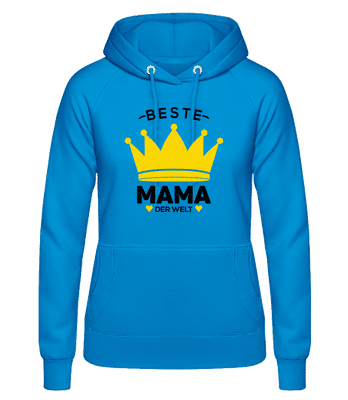 Beste Mama Der Welt - Frauen Hoodie - Hellblau - Vorne
