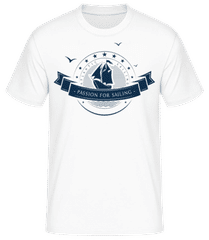 Passion For Sailing Logo · T-shirt homme B&C