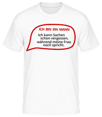 Vergesslicher Mann · Männer Basic T-Shirt