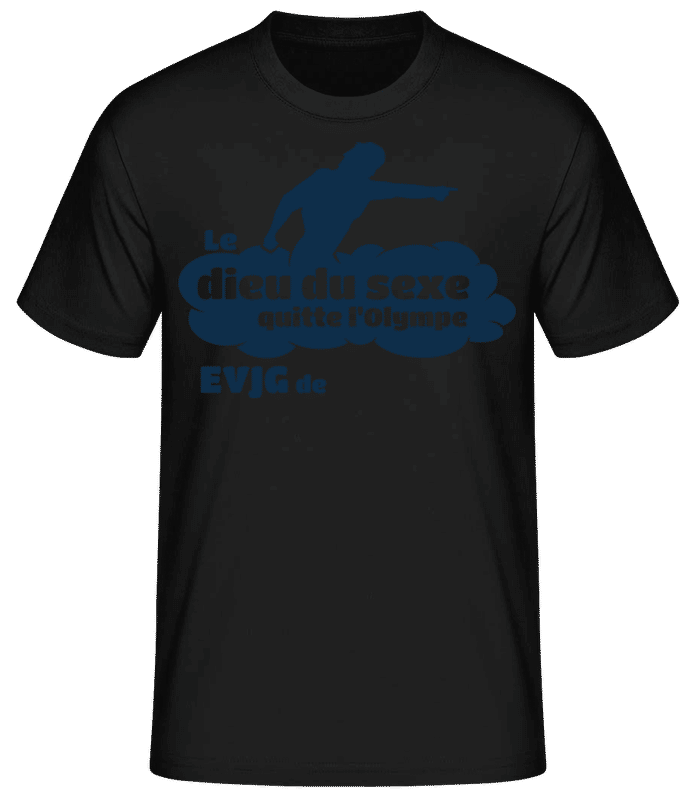 Aperçu: Dieu Du Sexe - T-shirt standard Homme - Noir - Devant