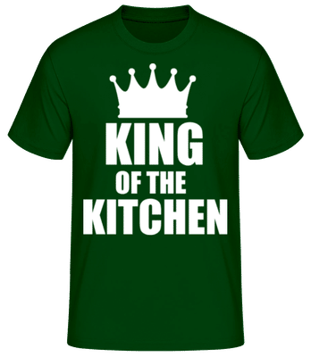 King Of the Kitchen - T-shirt standard Homme - Vert bouteille - Devant