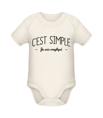 C'est Simple, Je Suis Compliqué · Body manches courtes bio