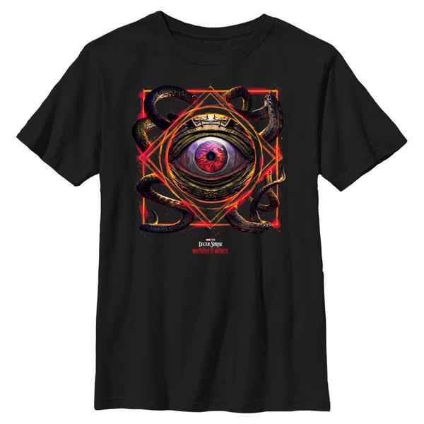Aperçu: Marvel - Doctor Strange - Gargantos Eyeball Spell - Enfant T-shirt - Noir - Devant