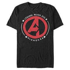 Marvel - Logo Legends Never Die - Homme T-shirt