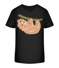 relaxační lenost - Detské Bio tričko Stanley Stella 2.0 - Černá - Napřed