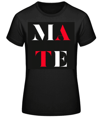 Soul Mate 2 - T-shirt standard Femme - Noir - Devant
