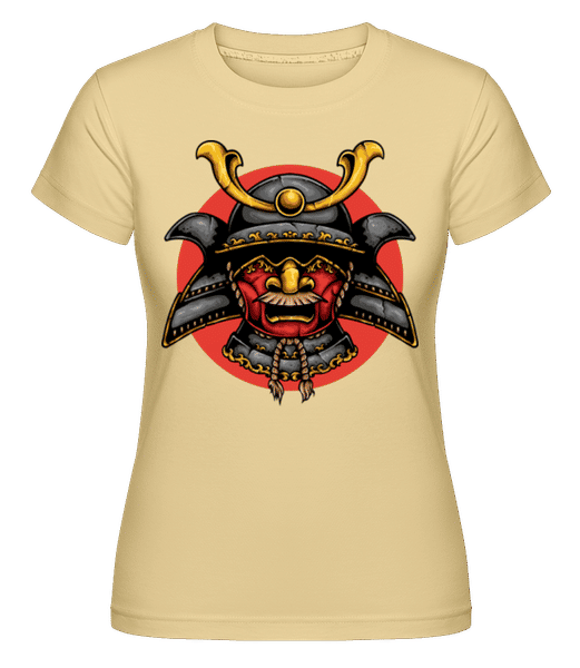 Aperçu: Bushido Spirit -  T-shirt Shirtinator femme - Jaune - Devant