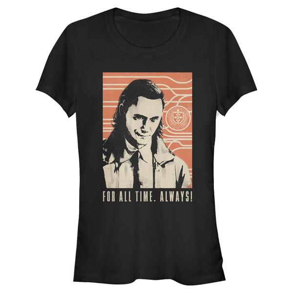 Aperçu: Marvel - Loki - Loki Time Always - Femme T-shirt - Noir - Devant