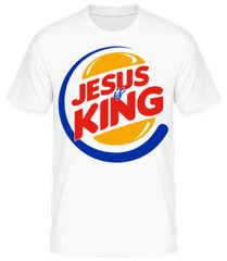 Jesus Is King · Männer Basic T-Shirt