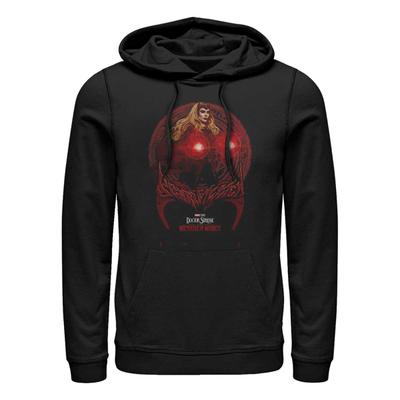 Marvel - Doctor Strange - Scarlet Witch Her Hero Spell - Unisex Mikiny s kapucí - Černá - Napřed