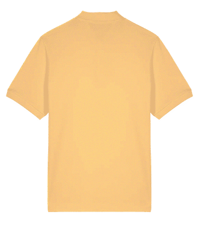 Polo unisexe en coton biologique Stanley Stella 2.0 - Apricot - Derrière