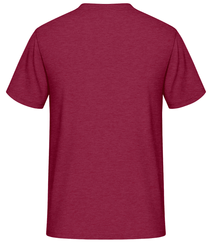 Preview: Star Wars - The Mandalorian - Mandalorian & the Child Other Ride - Men's T-Shirt - Heather red - Back