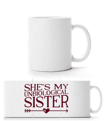 Unbiological Sister · Mug panorama