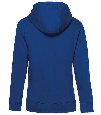 Sweat à capuche standard pour femme - Bleu royal - Derrière