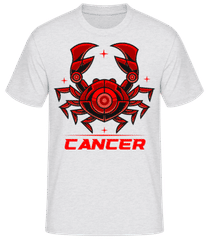 Mecha Robotic Zodiac Sign Cancer · Men's Basic T-Shirt