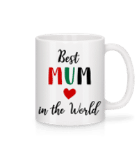 Best Mum In The World - Tasse - Weiß - Vorne