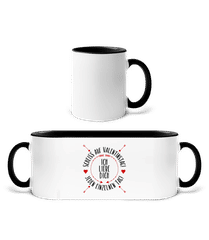 Liebe Dich Jeden Einzelnen Tag · Tasse zweifarbig