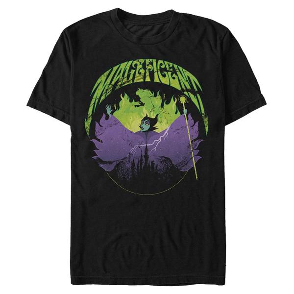 Aperçu: Disney - Sleeping Beauty - Maleficent Rock - Homme T-shirt - Noir - Devant
