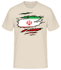Zerrissene Fahne Iran · Männer Basic T-Shirt