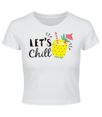 Let´s Chill · Crop top