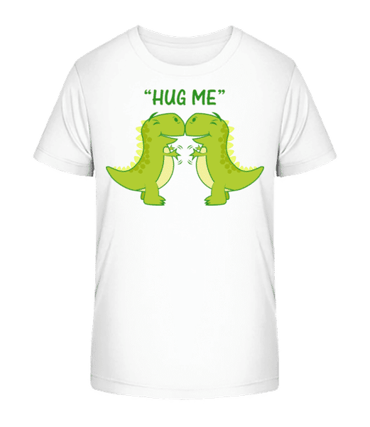 Aperçu: Hug Me Dinosaurs - T-shirt bio Enfant Stanley Stella 2.0 - Blanc - Devant