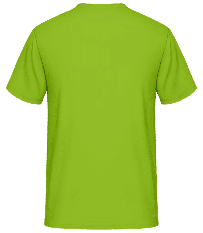 My 'Uber' Just Arrived - Pánské basic tričko - Limetová - Vzadu