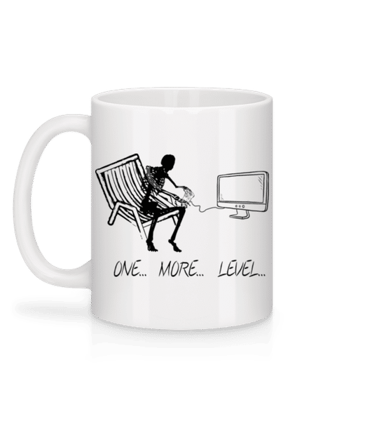 Aperçu: One More Level - Mug en céramique blanc - Blanc - Derrière