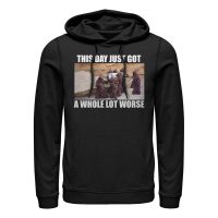 Star Wars - R2-D2 Kidnapped R2 - Unisex Hoodie - Black - Front