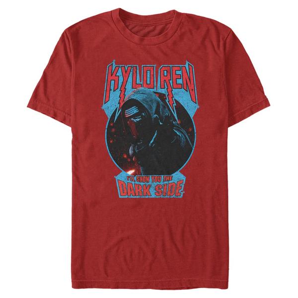 Aperçu: Star Wars - Le Réveil de la Force - Kylo Ren Darkside Dude - Homme T-shirt - Rouge - Devant
