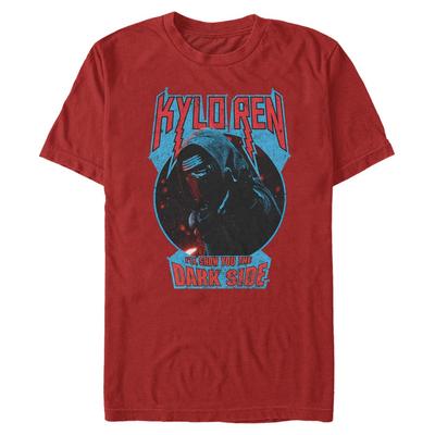 Star Wars - Episode 7 - Kylo Ren Darkside Dude - Men's T-Shirt - Red - Front