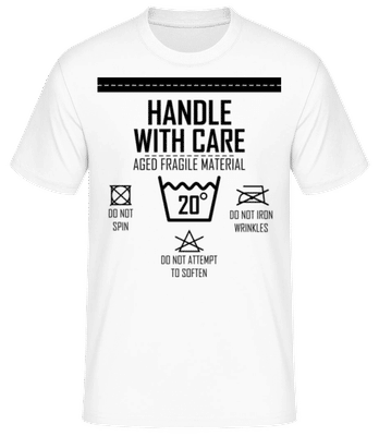 Handle With Care 20 - T-shirt standard Homme - Blanc - Devant