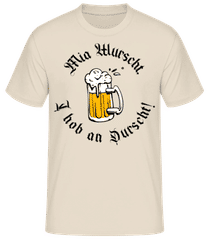 Mia Wurscht I Hob An Durscht! · Männer Basic T-Shirt