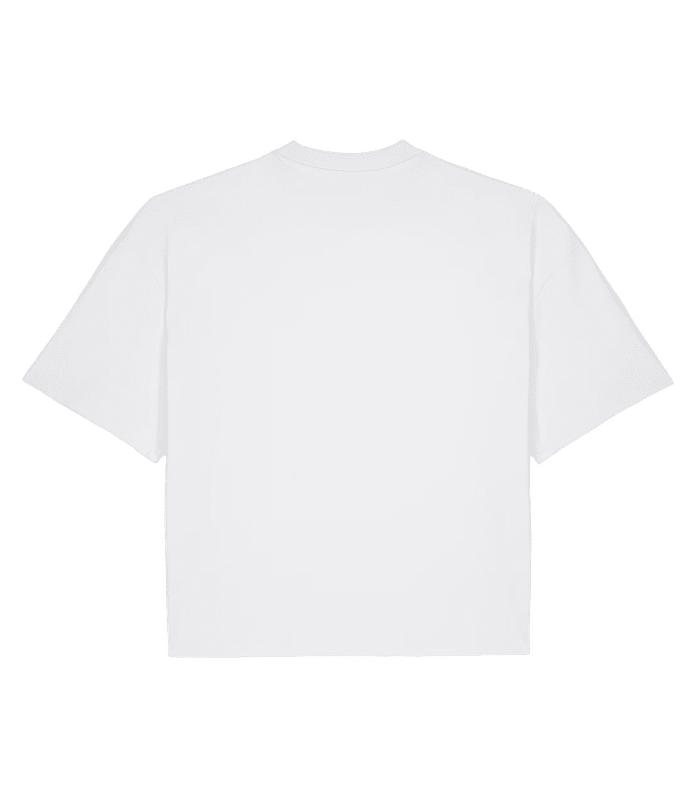 Vorschau: Unisex Bio Boxy T-Shirt Stanley Stella - Weiß - Hinten