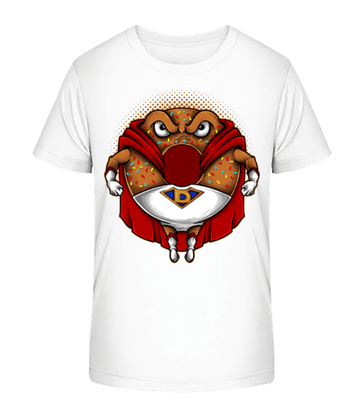 Aperçu: Super Donut - T-shirt bio Enfant Stanley Stella 2.0 - Blanc - Devant