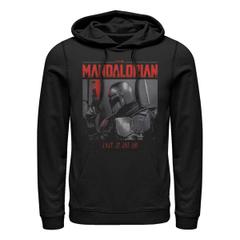 Star Wars - Mandalorián - Mandalorian Code Red - Unisex Mikiny s kapucňou